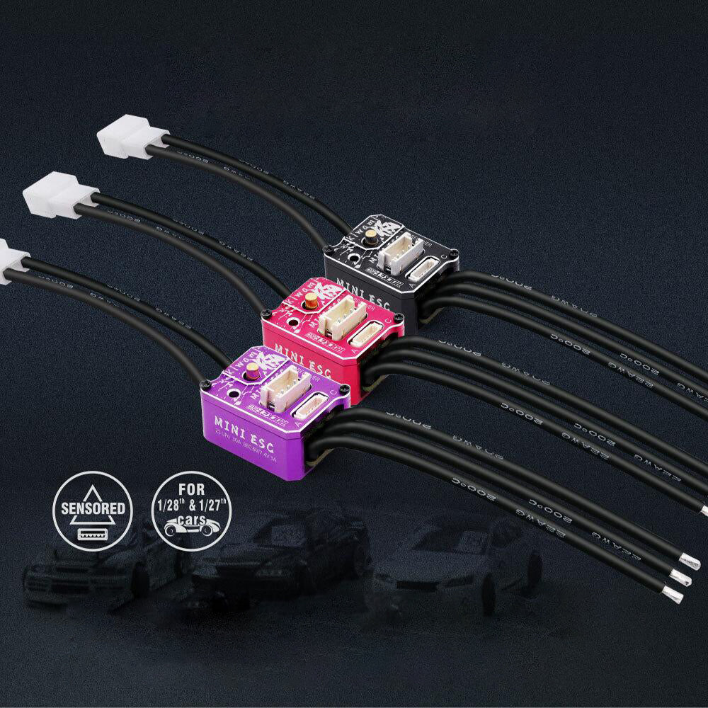 SURPASS HOBBY Kiwami 30A Sensored ESC Program Card for 1/28 1/27 Mini RC Car