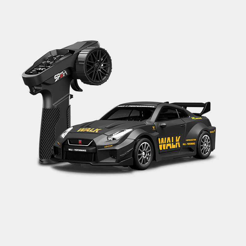HStar D43-02Q 1:43 GTR35 4WD Alloy Drift RC Car RTR with Gyro LED