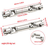 Stainless Steel Front and Rear Drive Shaft Set for H18P Upgrades
