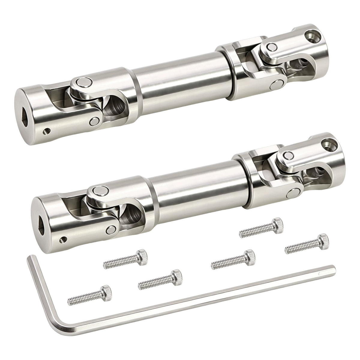 Stainless Steel Front and Rear Drive Shaft Set for H18P Upgrades