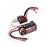 SURPASS HOBBY 50 Brushed Crawler Motor 5 Slot and 80A Brushed ESC Combo for 1/10 Cars