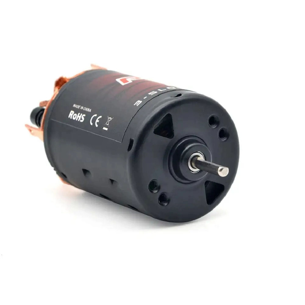 SURPASS HOBBY 50 Brushed Motor 3 Slot and 80A Brushed ESC Combo 12T 14T 20T 25T for RC Crawler Car