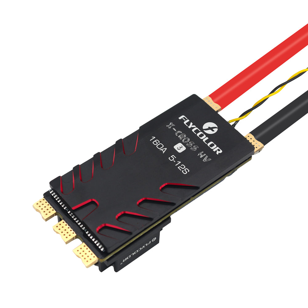 Flycolor X-Cross HV3 60A 80A 120A 160A 5-12S BLHeli32 ESC for RC Drones