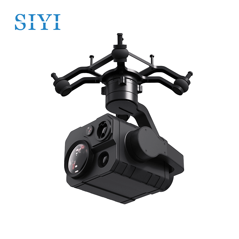 SIYI ZT30 4K 8MP 180X Hybrid 30X Optical Zoom Gimbal Camera Four Sensors Optical Pod 640 x 512 Thermal Imaging with AI Smart Tracking