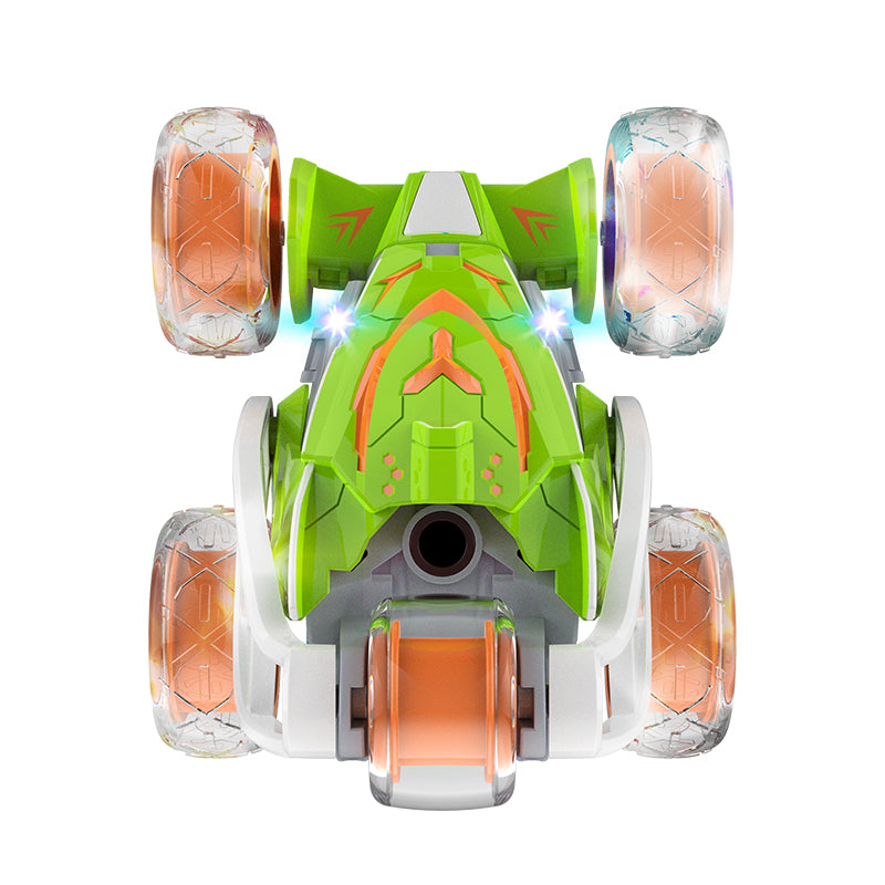 KF22 RC Car 2.4G Radio Remote Control Cars 360° Rotation Spray Lights Music RC Car