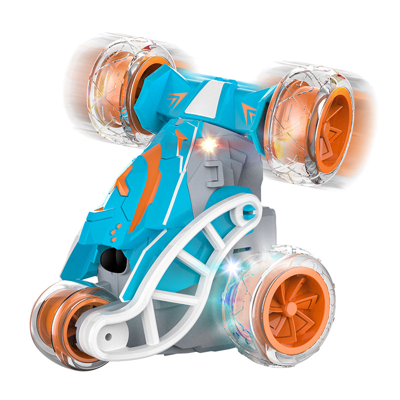 KF22 RC Car 2.4G Radio Remote Control Cars 360° Rotation Spray Lights Music RC Car
