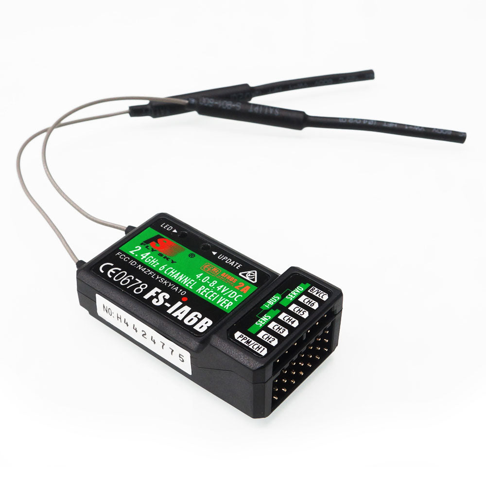 Amazon.com: Flysky FS-iA6B Receiver 6-Channel 2.4G PPM