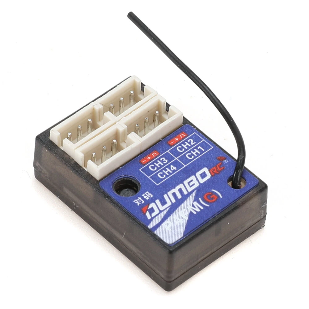 Dumborc P4FM P4FMG 2.4GHz 4CH RC Receiver with PWM