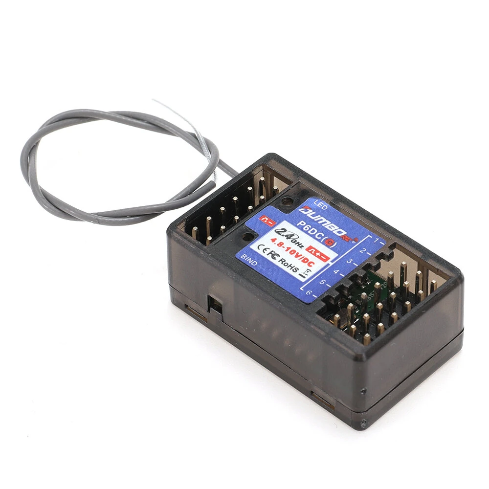 Dumborc 2.4GHz P6DCG P6DC 6CH Receiver with PWM