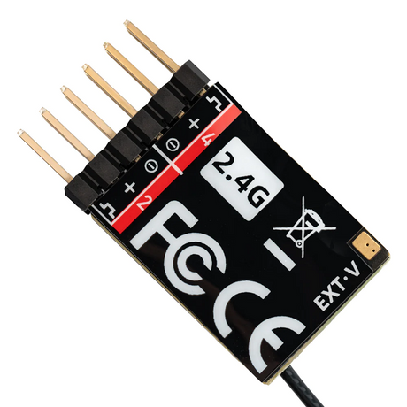 Radiomaster ER4 2.4GHz ELRS PWM Receiver for Fixed-Wing Car Boat