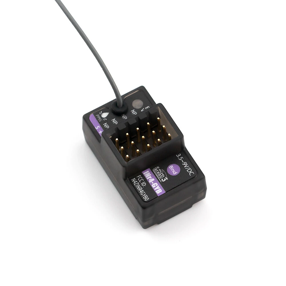 Flysky INr4-GYB 2.4GHz 4CH AFHDS 3 Receiver PWM/PPM/i-BUS2/S.BUS/i-BUS for FlySky Noble NB4/Pro Transmitter
