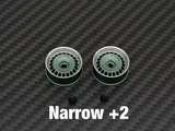 MABILIS AeroDisc Wheel Rims 20mm for RC Drift Car Miniz Car