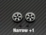 Porsche Fuchs Wheel Rims 20mm for MINI-Z RC Drift Car