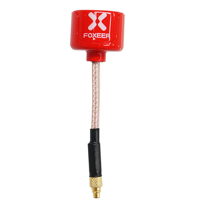 Foxeer Lollipop 5.8G RHCP TX RX Straight MMCX Red FPV Antenna(2pcs)