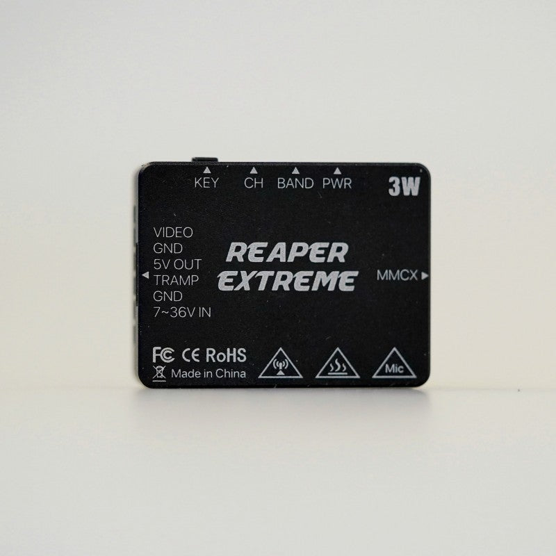 Foxeer 4.9G~6G Reaper Extreme V2 3W 80CH VTX with MMCX conenctor