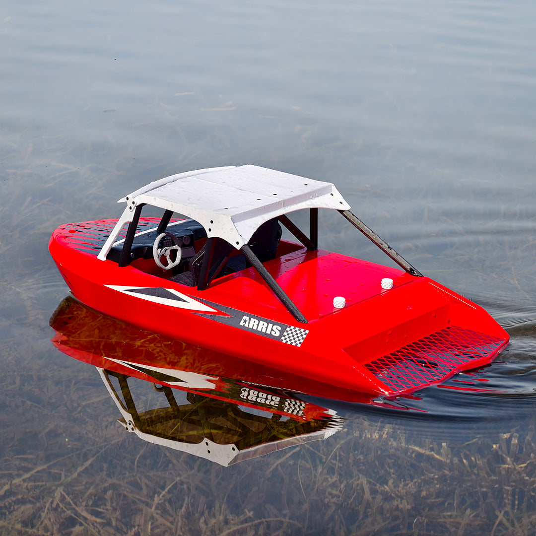 Free Shipping!ARRIS M-JET35 River Jet Boat High-Power RC Bash Jet Boat for River / Shallow Water / Rapids