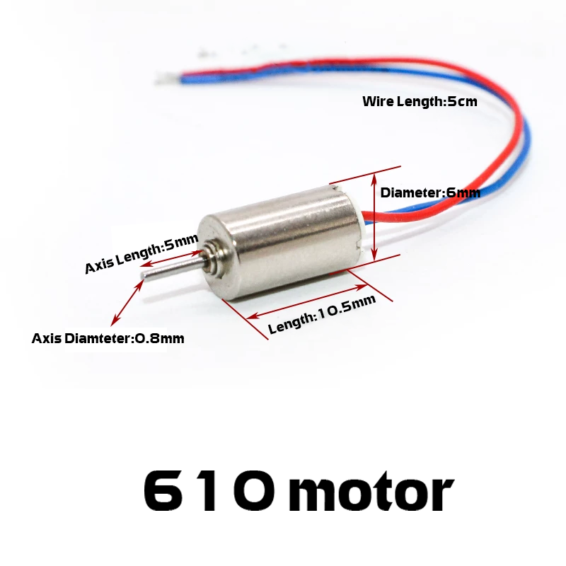 610 3.7V Motor for DMRacing NEZ-R 1:64 Car