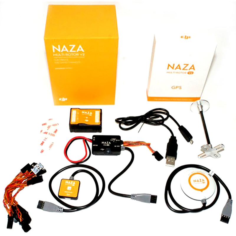 DJI NAZA-M V2 Multirotpr Flight Controller + GPS V2 + PMU + LED Full Combo Set