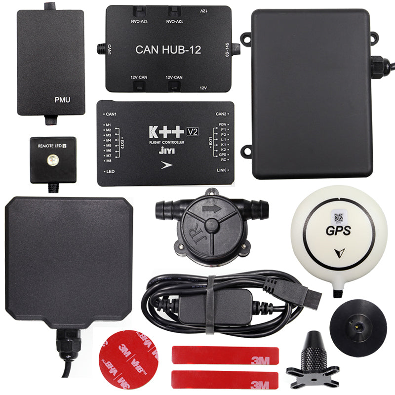 Jiyi K V2 Flight Controller Terrain Radar Obstacle Radar Flow Meter Flight Controller Combo for Agriculture Drones
