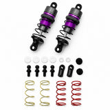 63mm Aluminum Oil-Filled Shock Absorbers for 1/10 RC Touring & Drift Cars (2PCS)