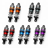 63mm Aluminum Oil-Filled Shock Absorbers for 1/10 RC Touring & Drift Cars (2PCS)