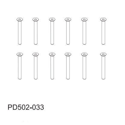 PDracingTK10,TR10 Car Bearings Screws Parts