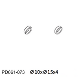 PDracingTK10,TR10 Car Bearings Screws Parts