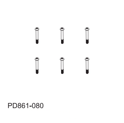 PDracingTK10,TR10 Car Bearings Screws Parts
