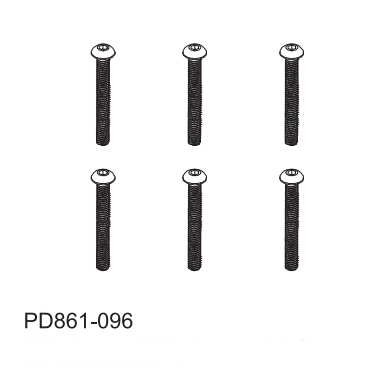 PDracingTK10,TR10 Car Bearings Screws Parts