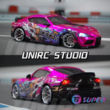 TG Super RWD AWD Plastic Body Shell Wheelbase 108 mm Front: 84.7 mm Rear: 85.4 mm