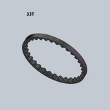 Universal Curved-Tooth Belt for Mini-Z/RC Cars 33T/34T/36T/37T
