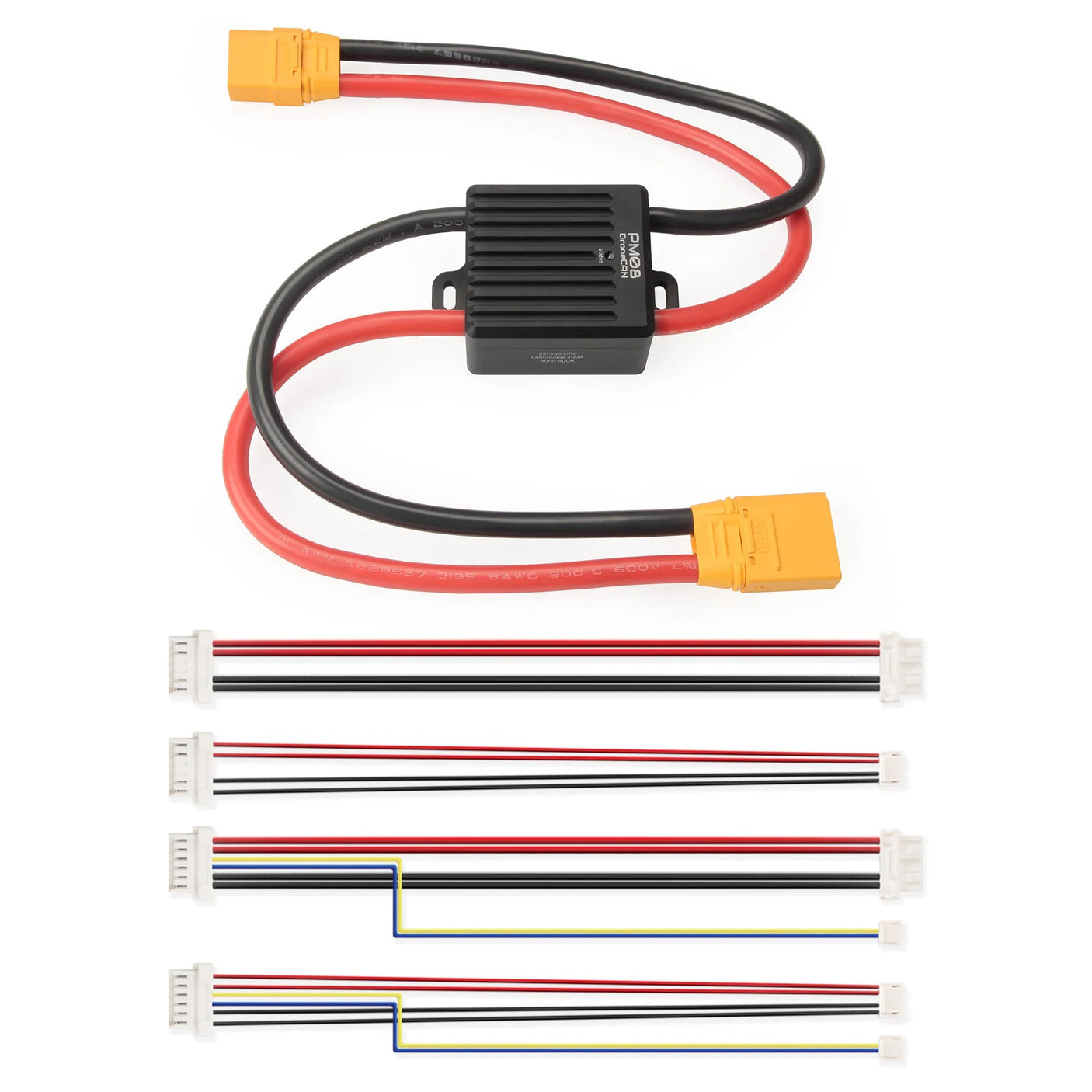 Holybro PM08-CAN Power Module 14S, 200A