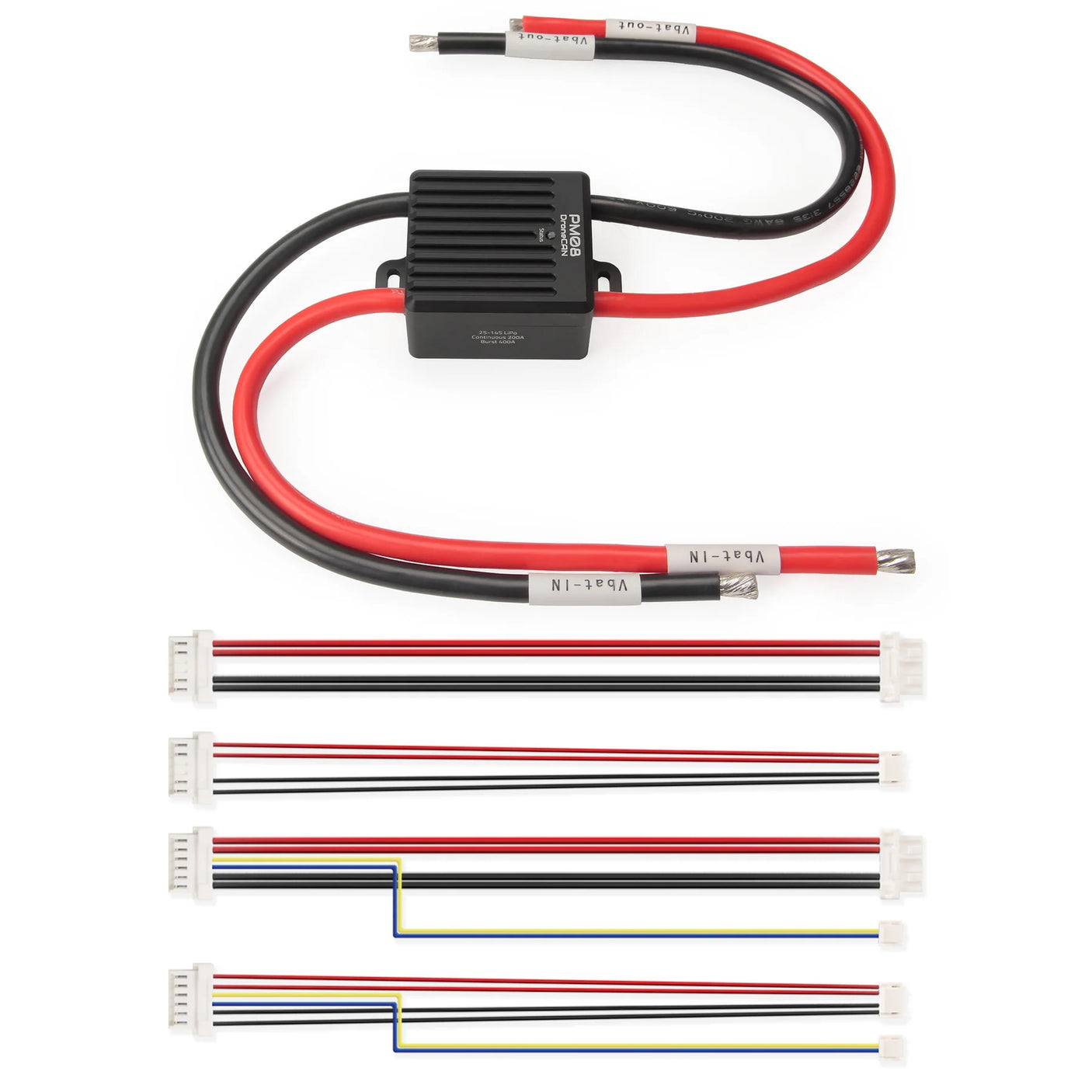 Holybro PM08-CAN Power Module 14S, 200A