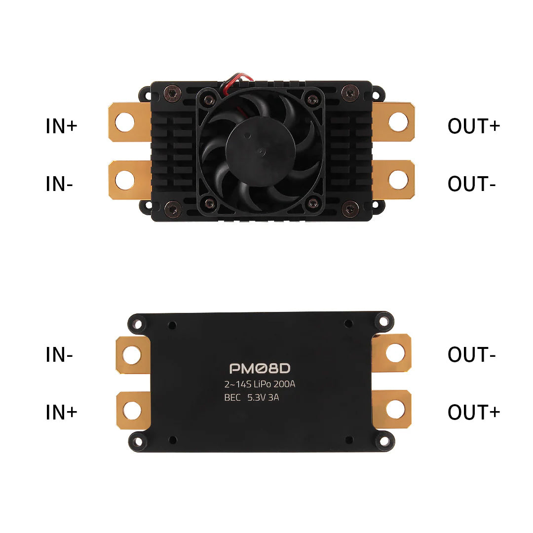 Holybro PM08D 2-14S 200A Power Module