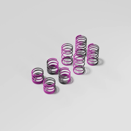 TG Super TGS ULTRA Exclusive Color-Gradient Springs for RC Drift Mini Car