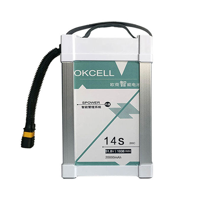 OKCELL 14S 20000MAH 20C Intelligent Smart Battery for Agricultural Drone UAV Drone