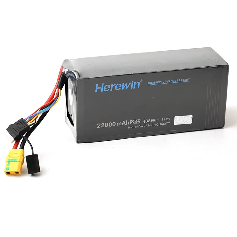 Herewin 6S 22.2V 22000mAh Lipo Battery for UAV RC Drones
