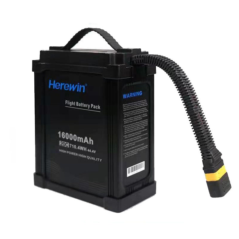 Herewin 12S 44.4V 16000mAh Lipo Battery for UAV Agriculture Spraying Drones