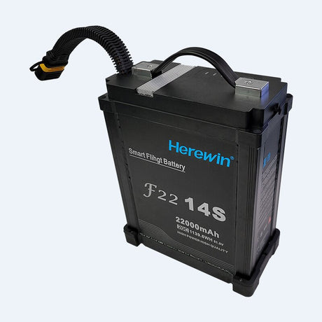 Herewin 14S 51.8V 22000mah Smart Lipo Battery for UAV Agriculture Spraying Drones