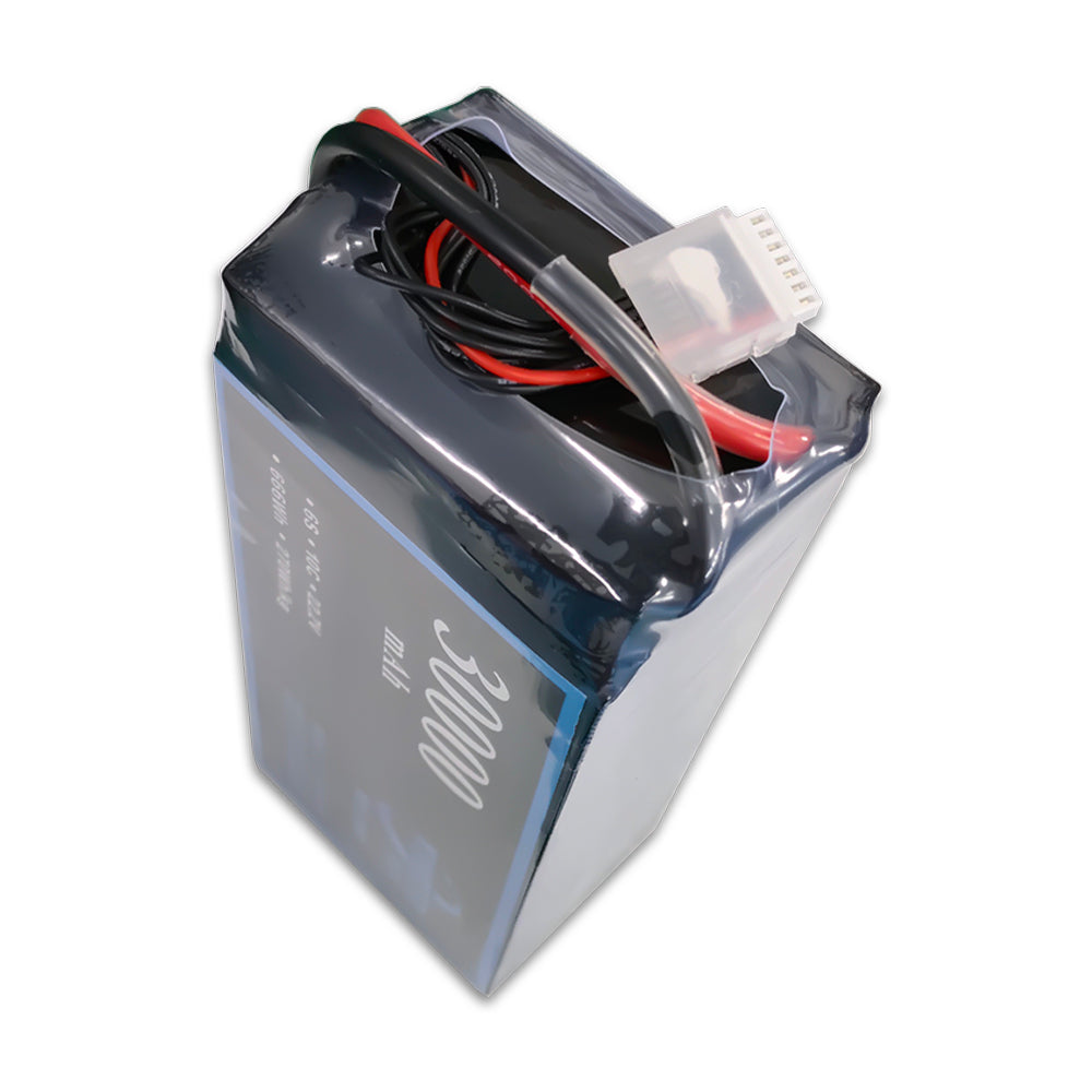 XINGTO 6S 22.2V 30000mah 10C Lipo Battery High Density Semi Solid-State Lithium Battery