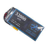 XINGTO 6S 22.2V 32000mah 10C Lipo Battery High Density Semi Solid-State Lithium Battery (2 PCS)