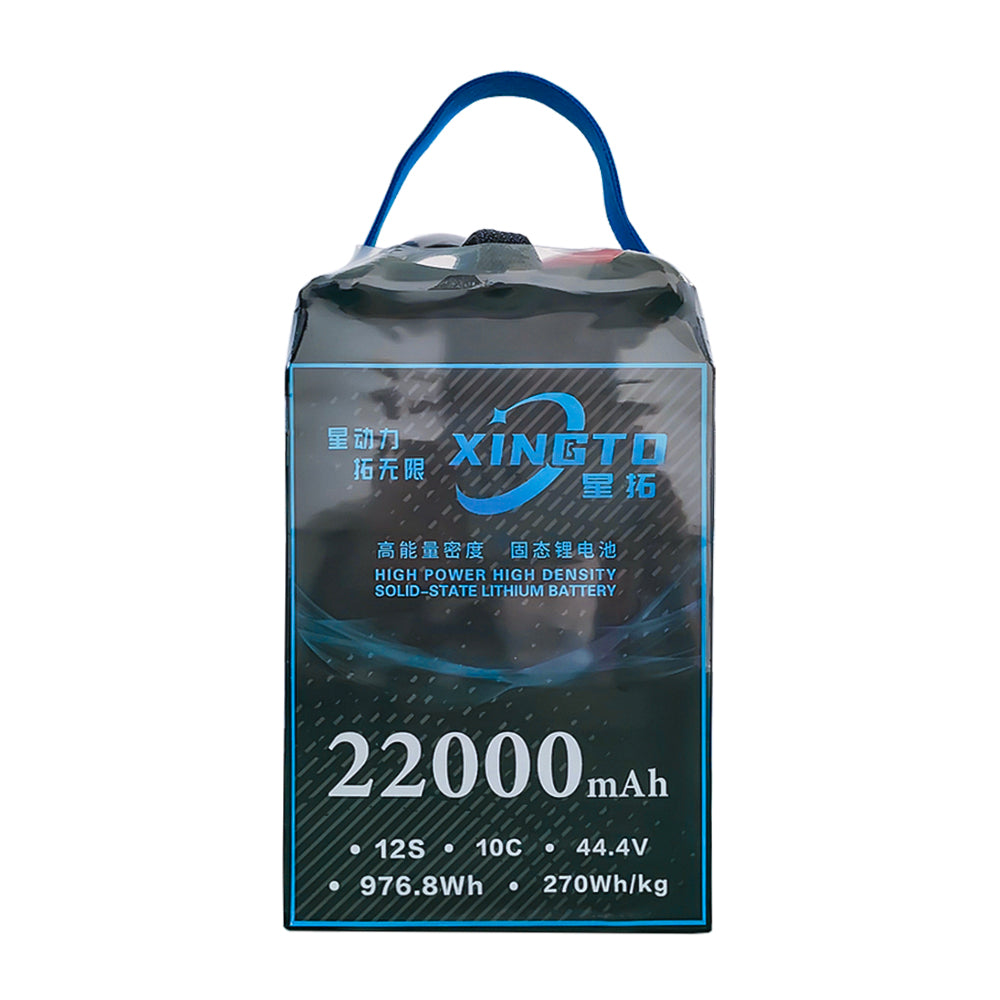 XINGTO 12S 22000mah 10C Lipo Battery High Density Semi Solid-State Lithium Battery