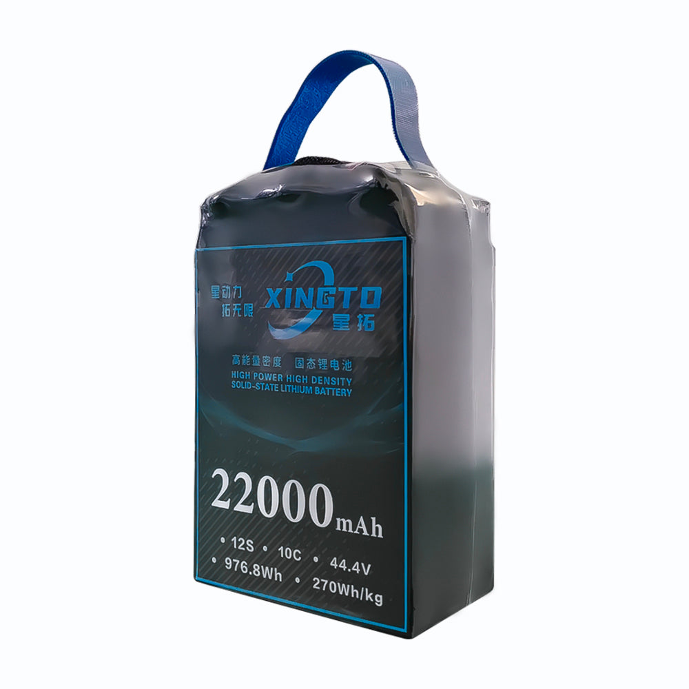 XINGTO 12S 22000mah 10C Lipo Battery High Density Semi Solid-State Lithium Battery