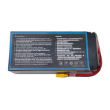 XINGTO 6S 23.1V 40000mAh HV Lipo Battery High Density Semi Solid-State Lithium Battery