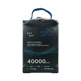 XINGTO 12S 44.4V 40000mAh 10C Lipo Battery 340 wh/kg High Density Semi Solid-State Lithium Battery