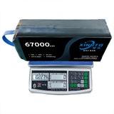 XINGTO 12S 44.4V 67000mAh 10C Lipo Battery 310 wh/kg High Density Semi Solid-State Lithium Battery