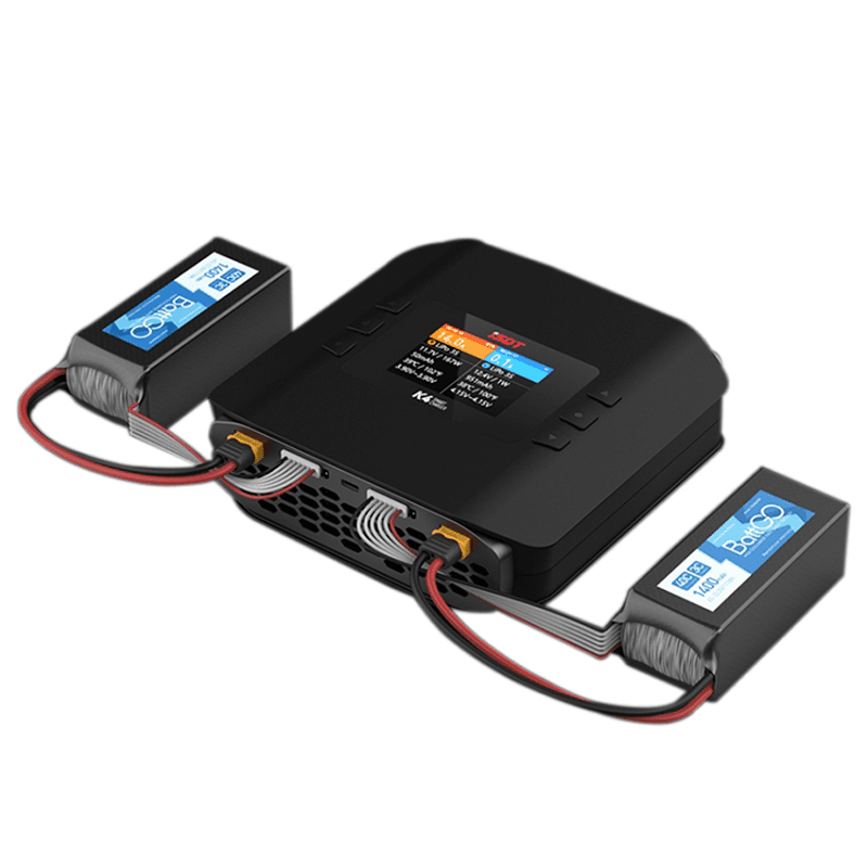 ISDT K4 Dual Channel Smart Balance Charger AC400W / DC600W x2
