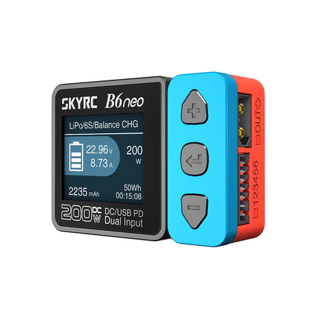 SKYRC B6neo Smart Charger DC 200W PD 80W Lipo Battery Balance Charger