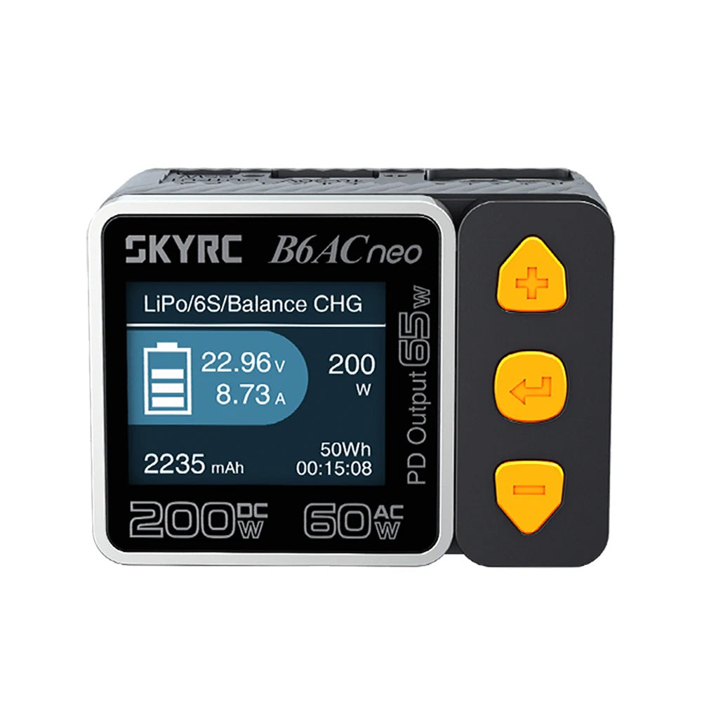 SkyRC B6ACneo Smart Charger DC 200W AC 60W Battery Balance 