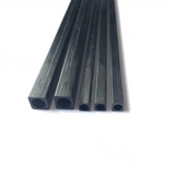 ARRIS 2PCS High Strength Outer Square Inner Round 3K Full Carbon Fiber Square Tube 500mm